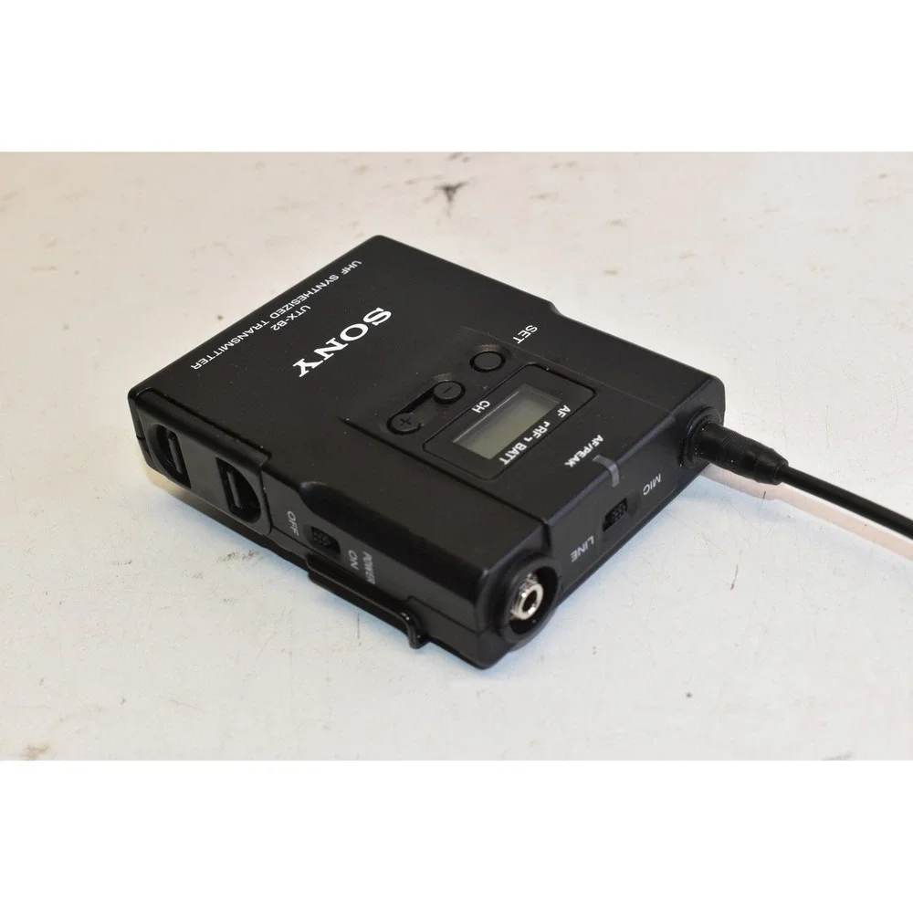 Sony UHF Synthesized Transmitter Black Unisex OS UTX-B2 Parts Repair